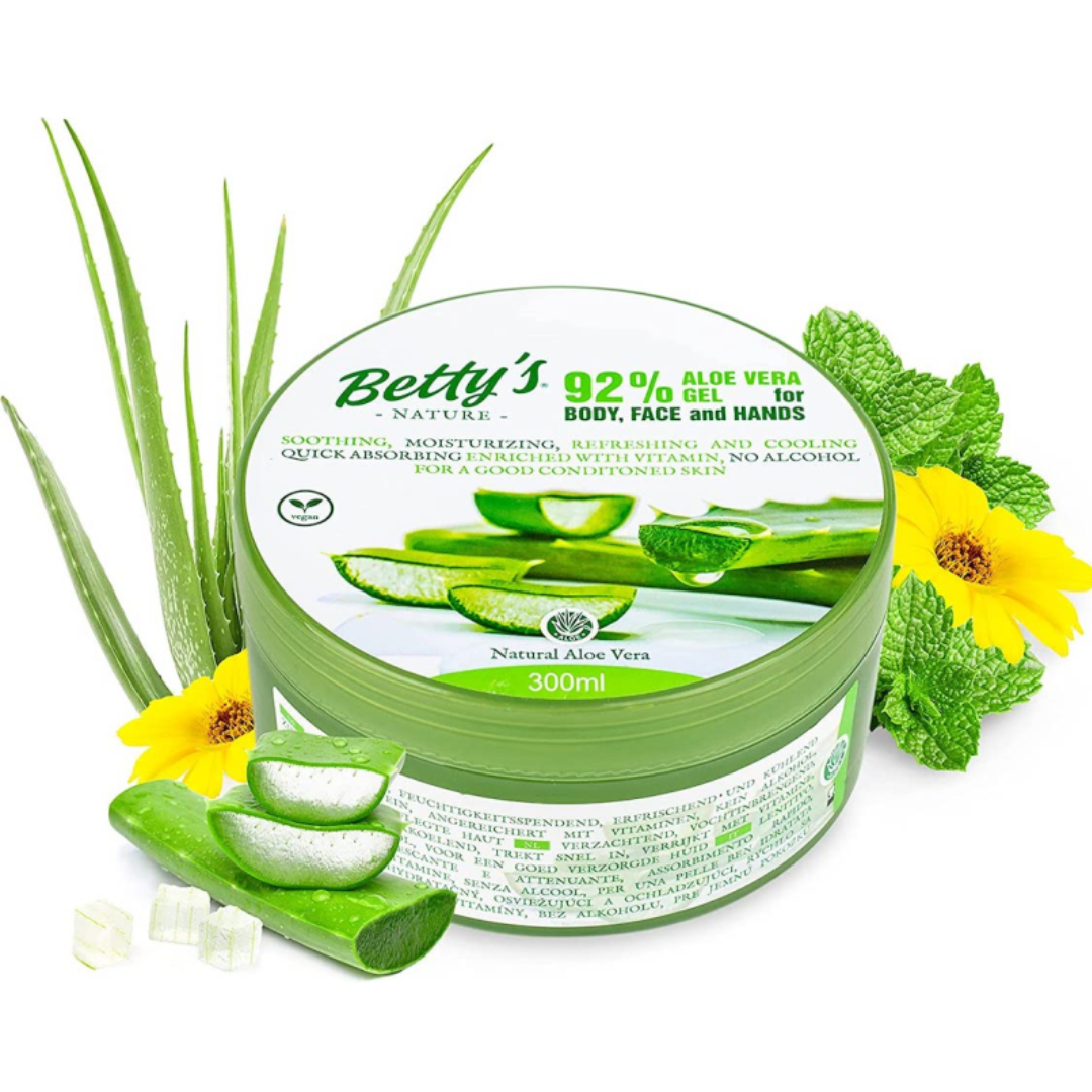 Betty's Nature – Gel Aloe Vera - Définisseur de boucles naturel – 300 ml