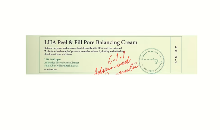 AXIS-Y LHA Peel & Fill Pore Balancing Cream – Crème Rééquilibrante Pores & Sébum | Asli Shop Djibouti