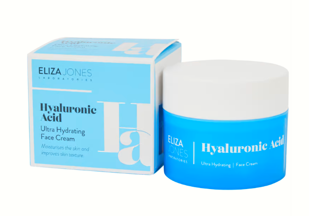 Crème de jour Eliza Jones à l'acide hyaluronique - 50 ml