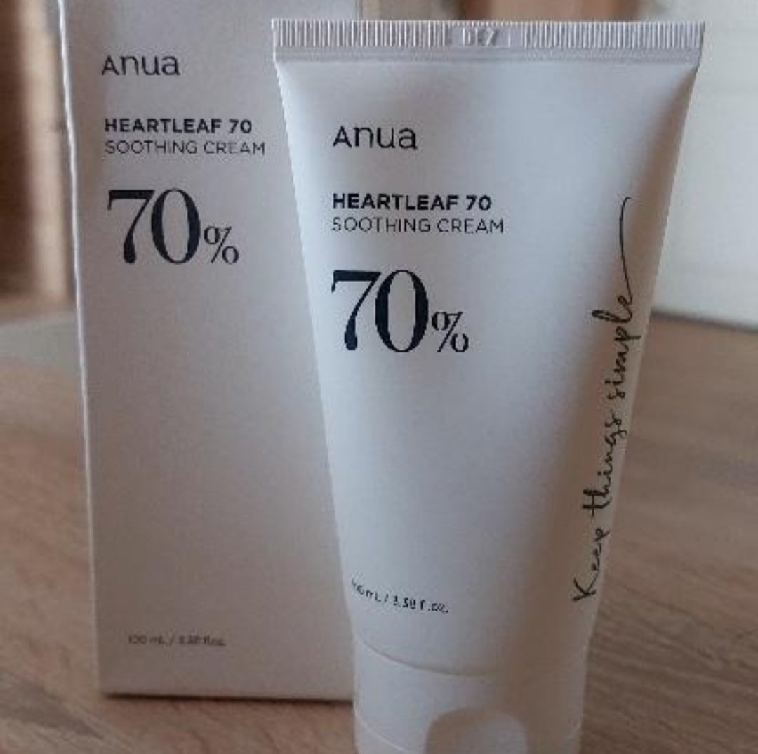 Heartleaf 70% Soothing Cream crème apaisante disponible à Djibouti chez Asli Shop