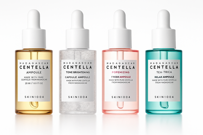 Coffret Centella 4 Sérums – Skincare Coréenne K-Beauty | Hydratation & Éclat Djibouti – Asli Shop
