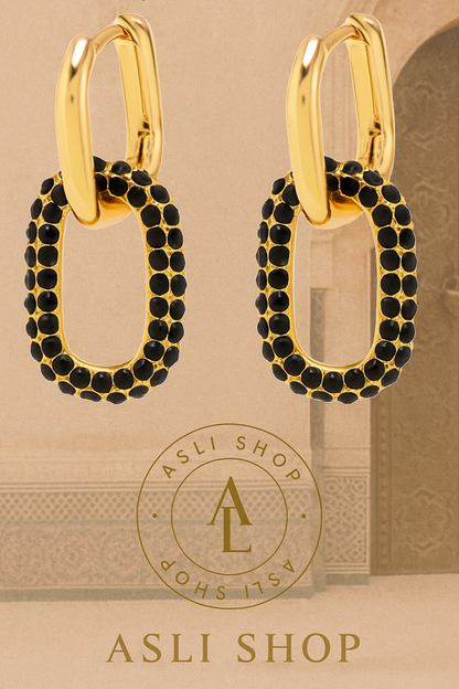 Boucles d’Oreilles Plaquées Or – Élégante & Résistante