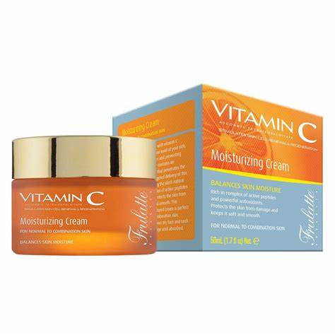 Crème de jour hydratante - Vitamine C - Peaux normales à mixtes - 50 ml