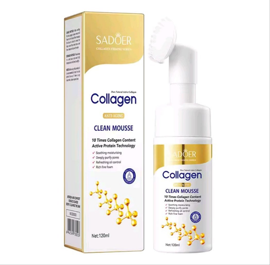 Collagen Clean Mousse – Mousse Nettoyante Éclat & Fermeté au Collagène | Asli Shop Djibouti