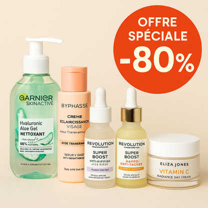 Routine Reparatrice Haaro – Peau Grasse & Soin Anti-Coup de Soleil | Offre Spéciale jusqu’à -80% | Asli Shop Djibouti