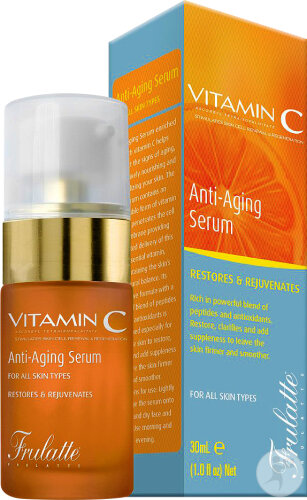 Sérum anti-âge - Vitamine C - Peaux matures - Visage - 30 ml