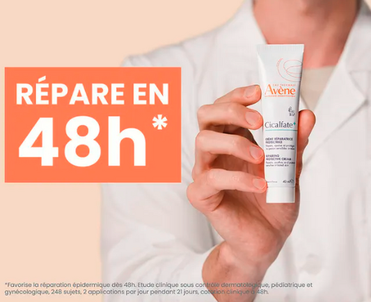 Avène Cicalfate+ – Crème Réparatrice Protectrice | Apaise, Répare & Protège les Peaux Sensibles | Asli Shop Djibouti
