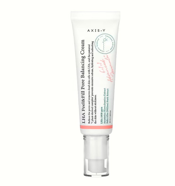 AXIS-Y LHA Peel & Fill Pore Balancing Cream – Crème Rééquilibrante Pores & Sébum | Asli Shop Djibouti