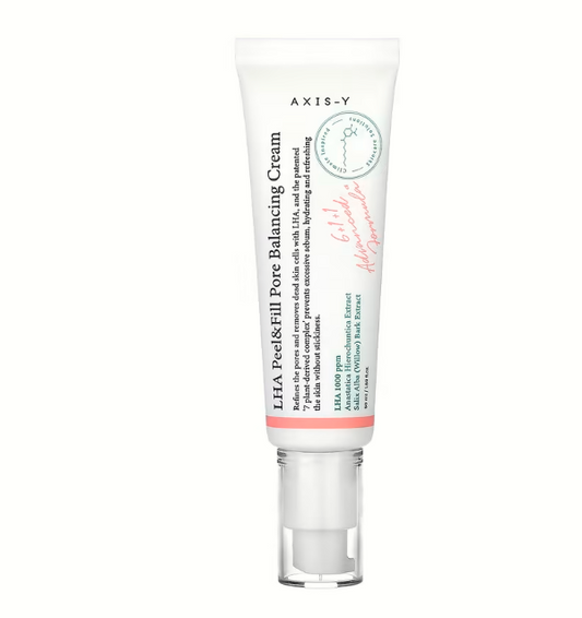 AXIS-Y LHA Peel & Fill Pore Balancing Cream – Crème Rééquilibrante Pores & Sébum | Asli Shop Djibouti