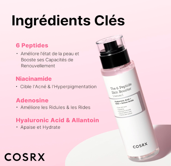 COSRX The 6 Peptide Serum – Sérum Anti-Âge & Anti-Rides | Asli Shop Djibouti