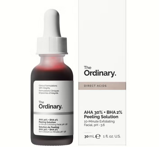 The Ordinary – AHA 30 % + BHA 2 % Peeling Solution