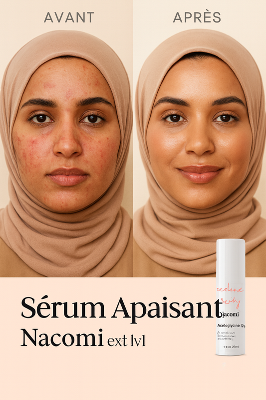 Nacomi Next Level Azeloglycine 5% – Sérum Apaisant Anti-Rougeurs & Anti-Imperfections | Asli Shop Djibouti