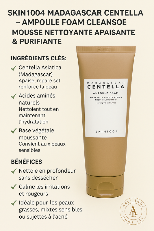 Skin1004 Madagascar Centella – Ampoule Foam Cleanser (125 ml)