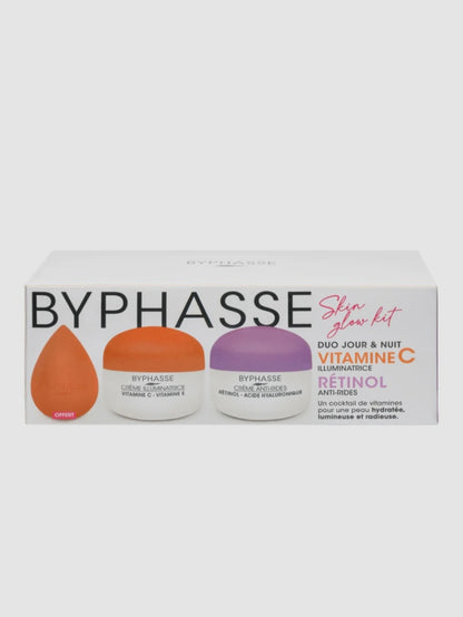 BYPHASSE Skin Glow Kit – Duo Jour & Nuit | Soin Éclat Visage Djibouti – Asli Shop