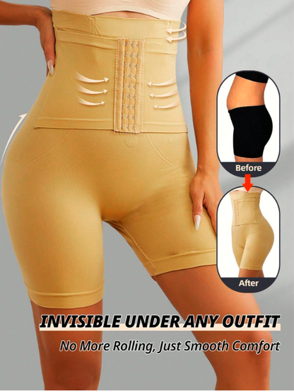 Short Gainant Taille Haute – Effet Sculptant & Confort Invisible